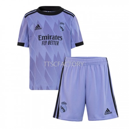 Tenue Real Madrid Enfant Exterieur 2022-2023 Maillot de Foot